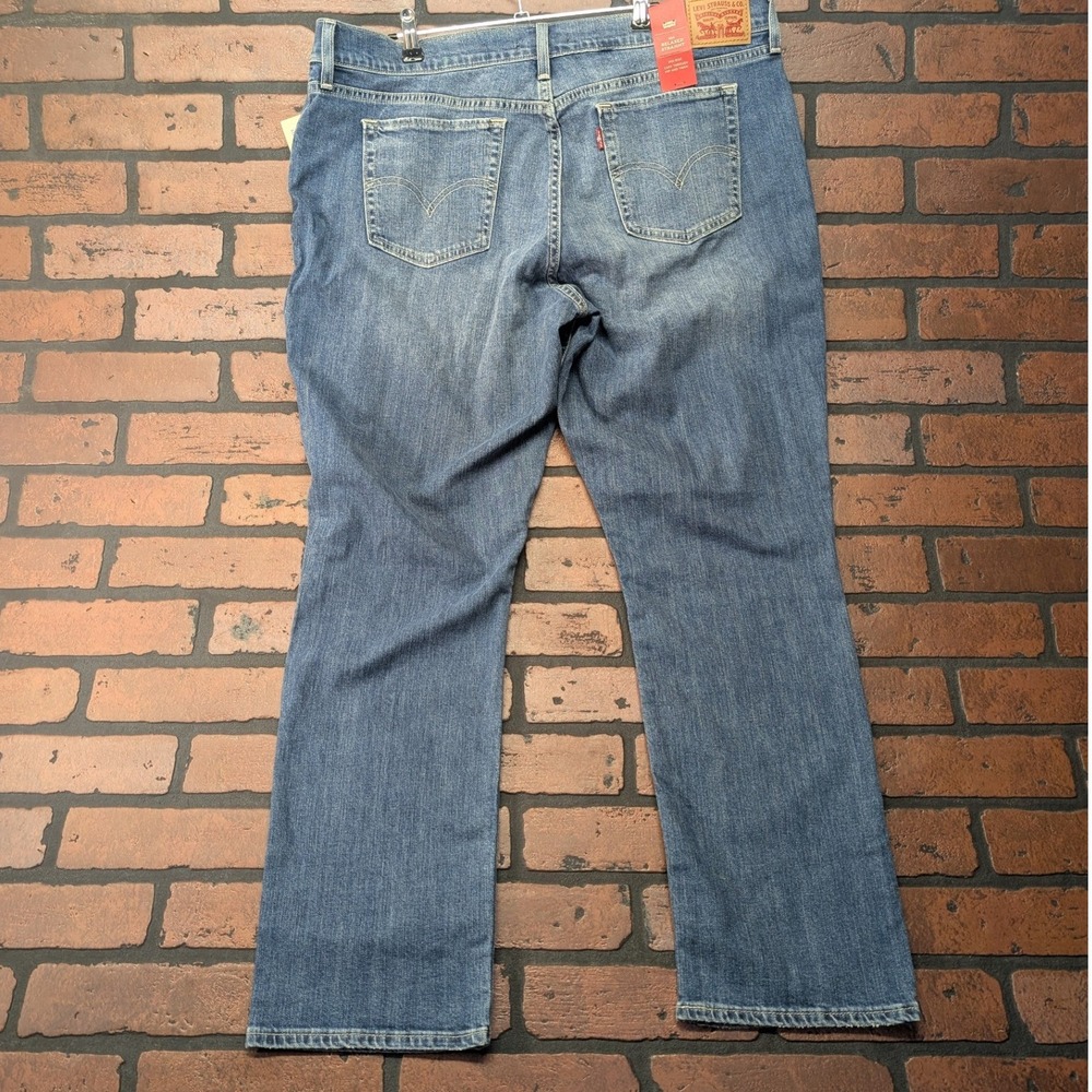 NWT Levi's 414 Relaxed Fit Straight Leg Mid Rise Jeans Women's Size 33x30 - Picture 7 of 16